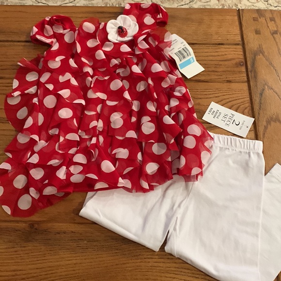 Rare Too girls ladybug outfit size 5 - Picture 5 of 11